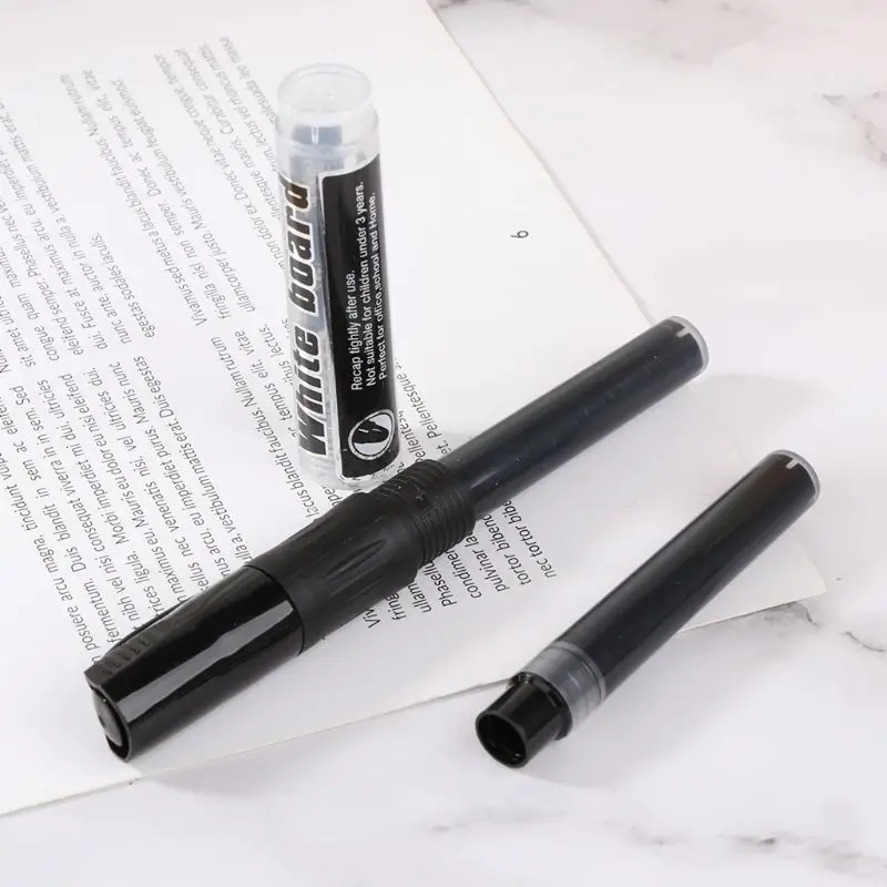 

10pcs Replacement Refills for Whiteboard Marker Pen White Board Dry-Erase Pens School Supplies Stationery