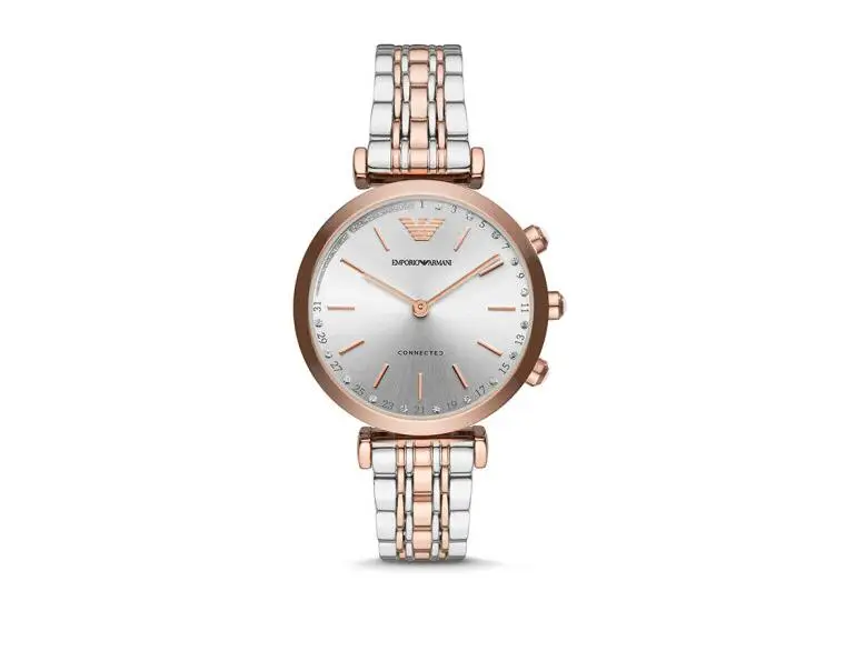 Emporio Armani часы Смарт кварцевые смарт механизм Женские гибридная серия