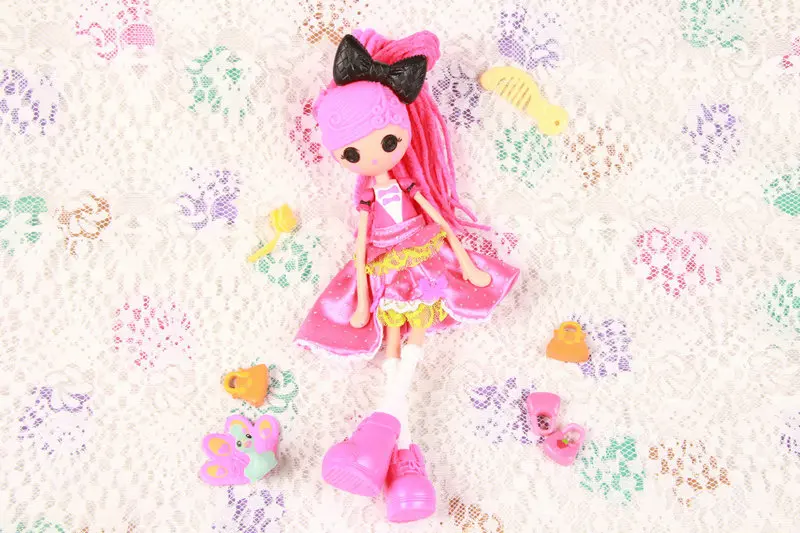 Lalaloopsy девушки сумасшедшие волосы кукла Свободные игрушки хороший подарок коллекция