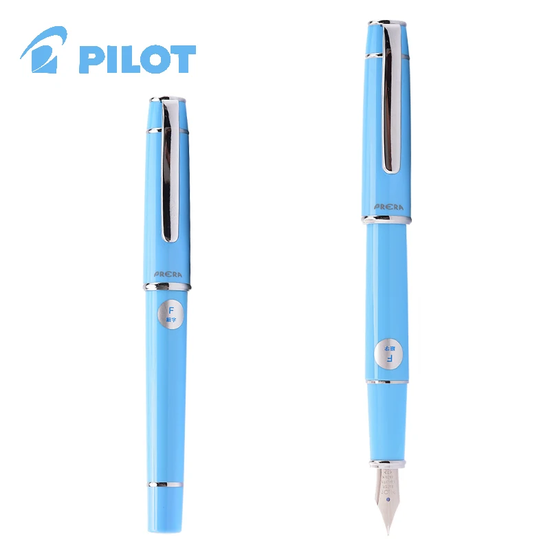 light blue Pilot Japan FPR-3SR Prera авторучка с кон40 чернильный конвертер F/M наконечник каллиграфии ручка для письма принадлежности школы и ручка для офиса - Цвет: light blue