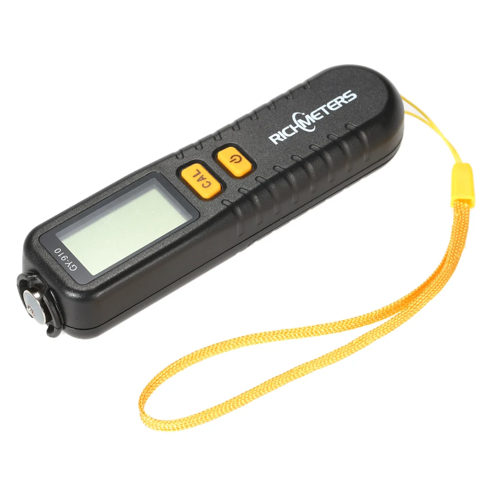 Ручной щуп RICHMETERS GY910 цифровой измеритель толщины покрытия краски тестер