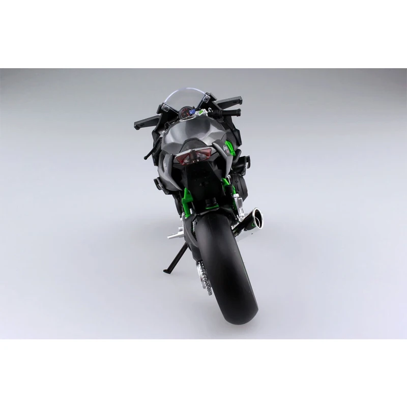 OHS Aoshima 104576 1/12 Ninja H2R гонка Ver. Масштаб готовой Литая модель мотоцикла