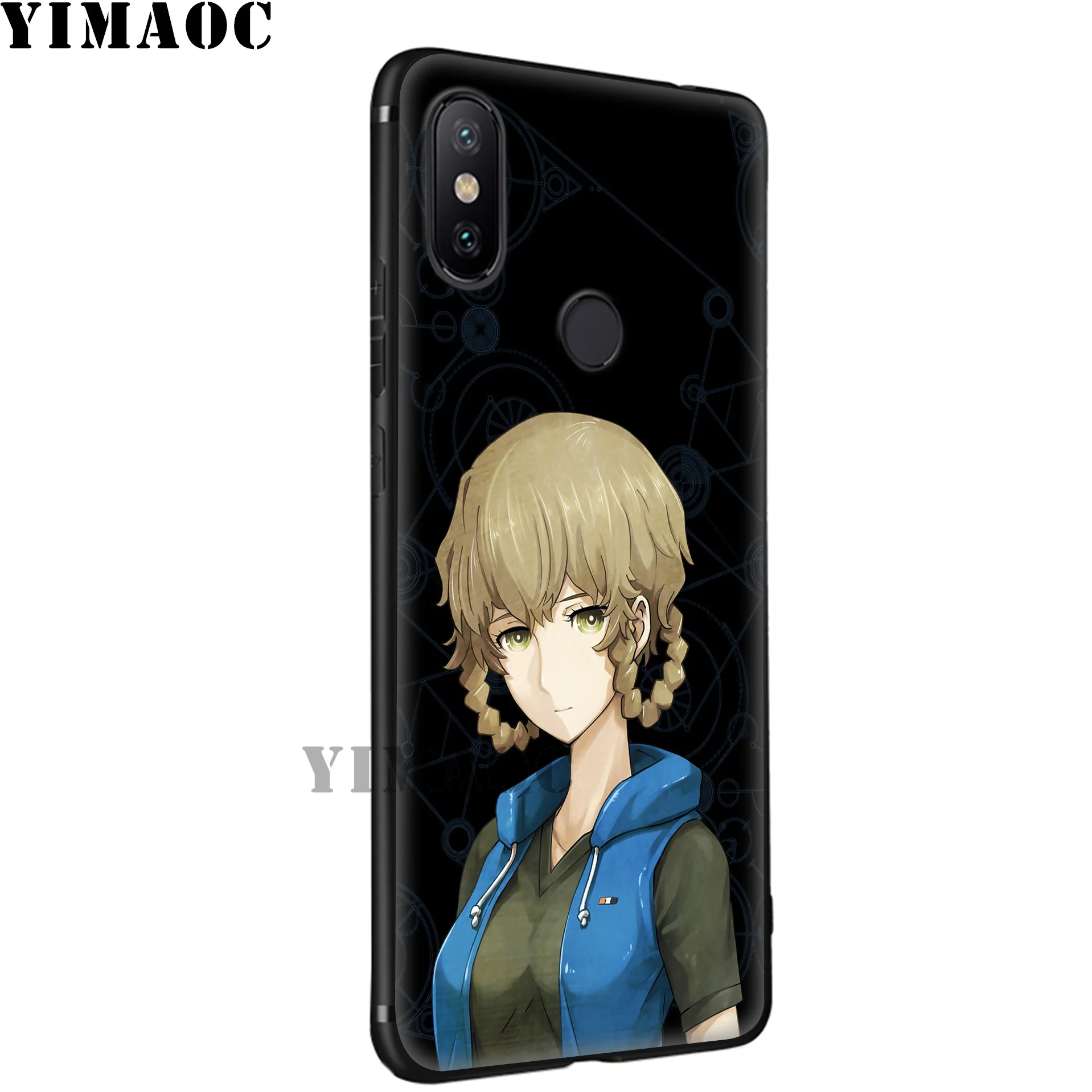 YIMAOC Steins Gate Anime Soft Silicone Case for Xiaomi Redmi 7A Note 7 6 6A 5 4 4X 4A 5A S2 Plus K20 Pro Lite |