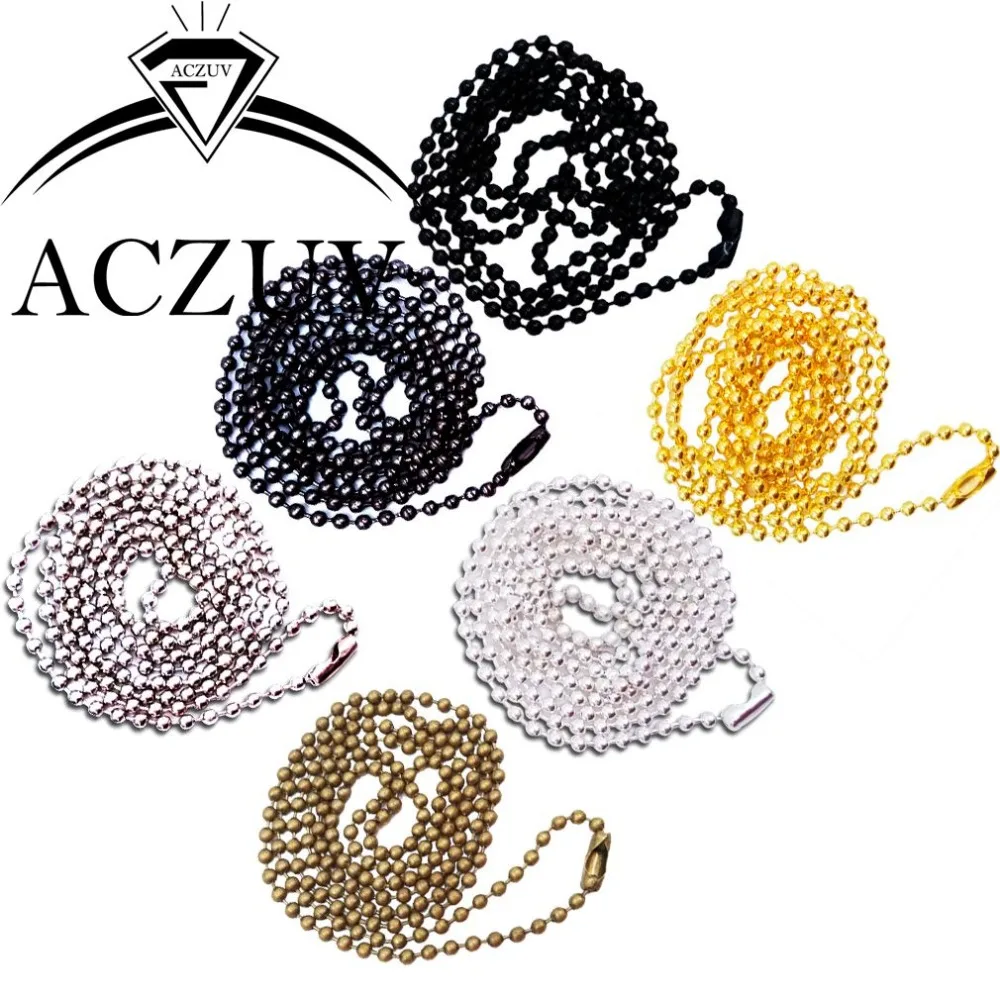 100 шт 2 мм Мульти-Размер опционально серебро/черный/металл/родий/золото/бронза