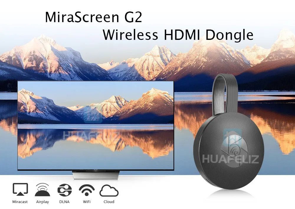 Горячая ТВ палка MiraScreen G2/M2/M9 Plus/X5 X5L ключ приемник Поддержка HDMI Miracast Airplay DLNA WIFI HD
