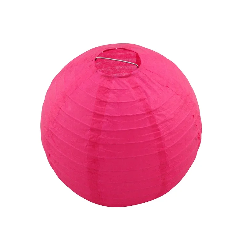 rose red without LED 1 комплект 20 см 25 см 30 см фонарики из белой бумаги+ белый светодиодный фонарь лампы для папье Фестиваля Свадьбы рождества украшения - Цвет: rose red without LED