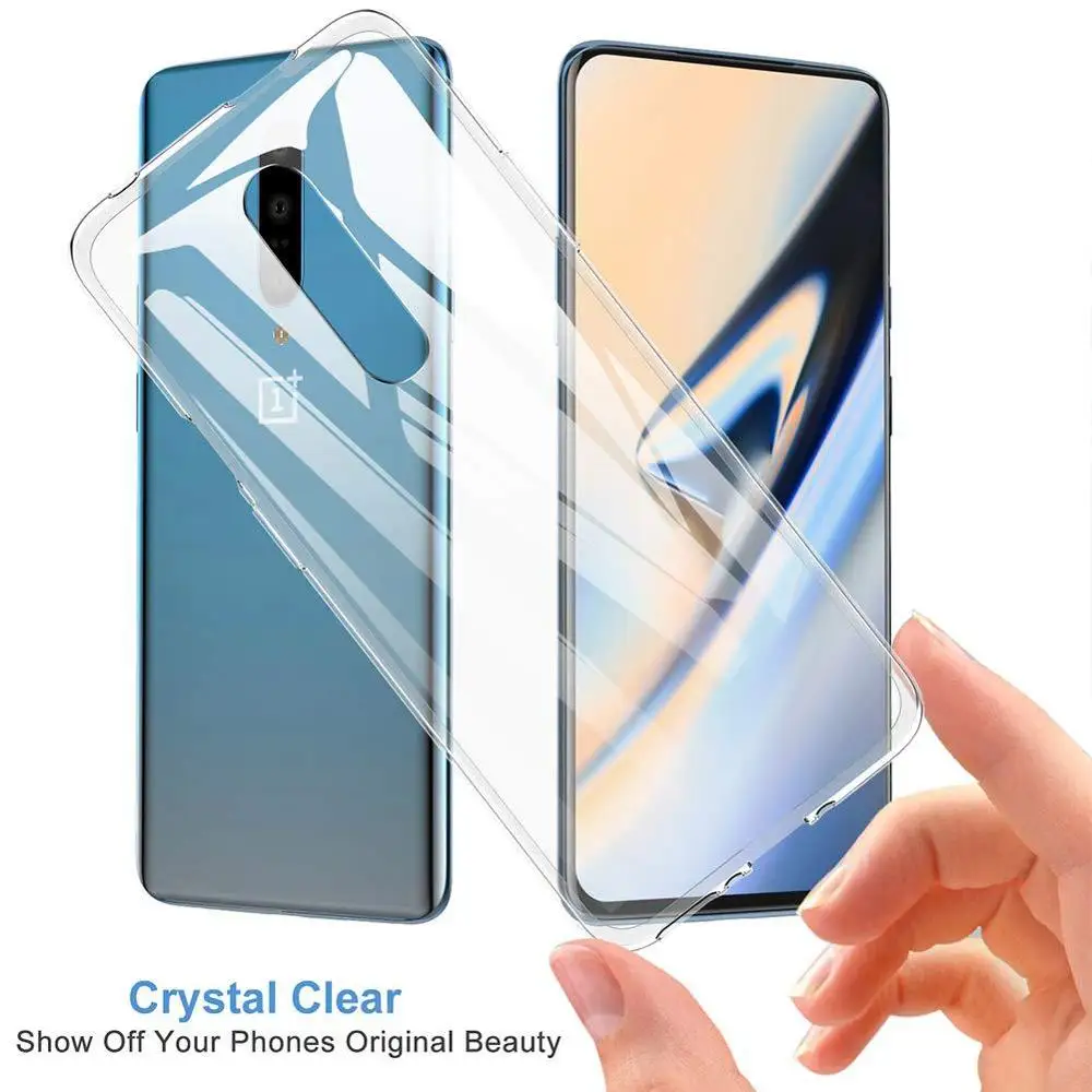 Чехол для Oneplus 7 pro чехол 6 прозрачный мягкий 3T 5T 6T OnePlus Pro Oneplus6 силиконовый задней