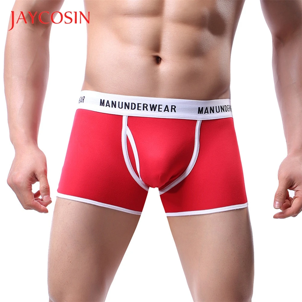 JAYCOSIN Men's Soft Shorts Briefs Underpants Sexy Mens Stretch Breathable Swimming Trunks Knickers Underwear | Мужская одежда
