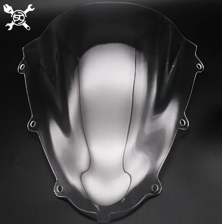 Transparent Мото спорт лобовое стекло козырек ветрового стекла Viser подходит для GSX-R150 17'-18 GSXR150 дымчатое лобовое стекло - Цвет: Transparent
