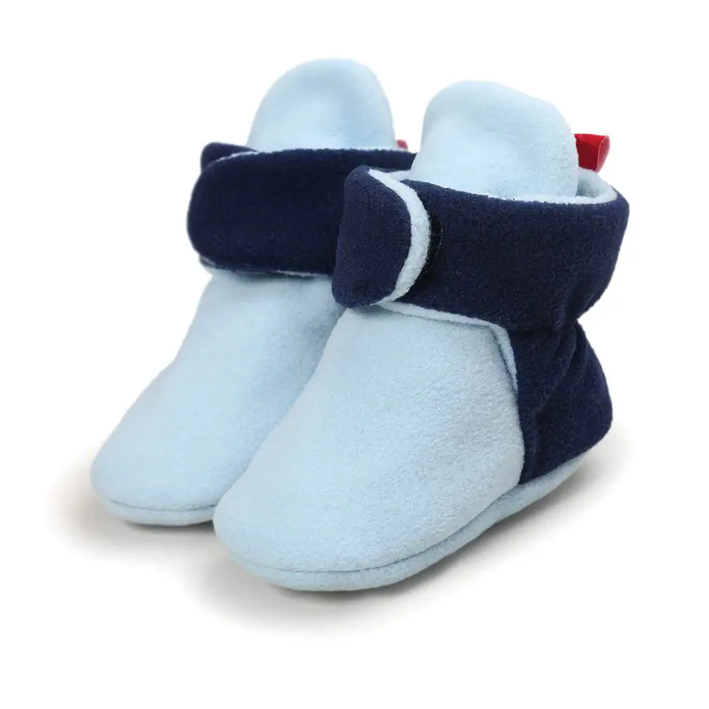 Cozie/зимние теплые ботинки унисекс из искусственного флиса для новорожденных и малышей; классическая обувь для мальчиков - Цвет: 11
