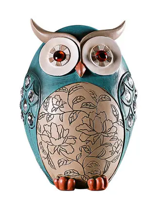 

Various styles of resin owl decorative ornaments Garden decoration jewelry Indoor home decoration