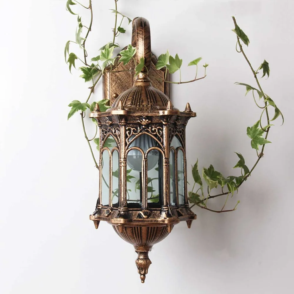 1 шт. Бра Homestia Марка Высший Сорт Ретро Наружные Лампы Античный Бронзовый Стены