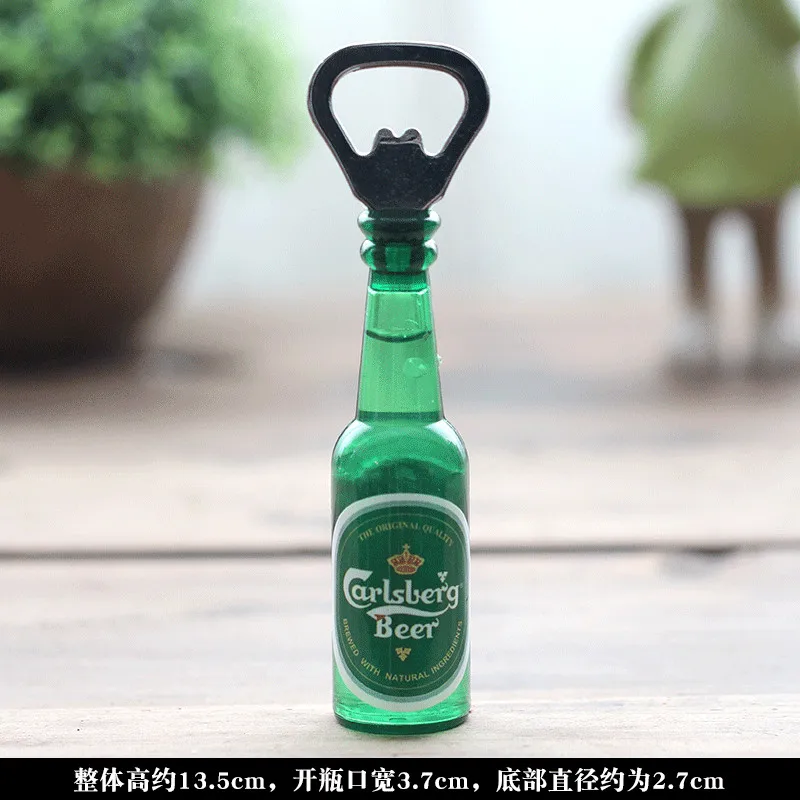 Bottle opener magnet Магнитная открывалка для бутылок, магнит на холодильник, открывалка для пива, Ima De Geladeira Aimant Imanes, Ретро стиль, домашние бары, кафе, небольшие украшения - Цвет: Bottle opener magnet