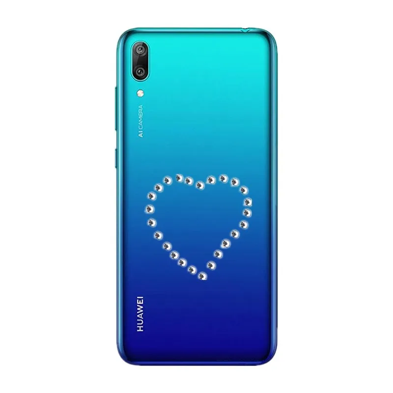 Bling Crystal Diamond Rhinestone Cover Case for Huawei Y7 pro 2019 Y9 Y6 Y5 prime 2018 P Smart P30 P20 Mobile Phone |