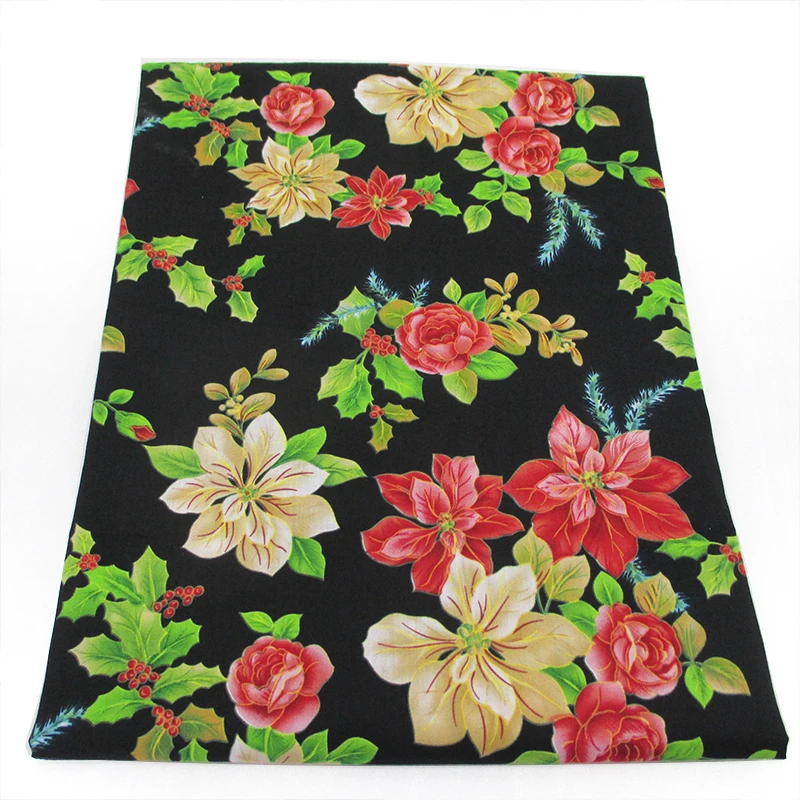 50*145 см 20*5" кешью цветы бабочка напечатаны хлопок ткань, материалы для ручных поделок для ручной работы, 1Yc900
