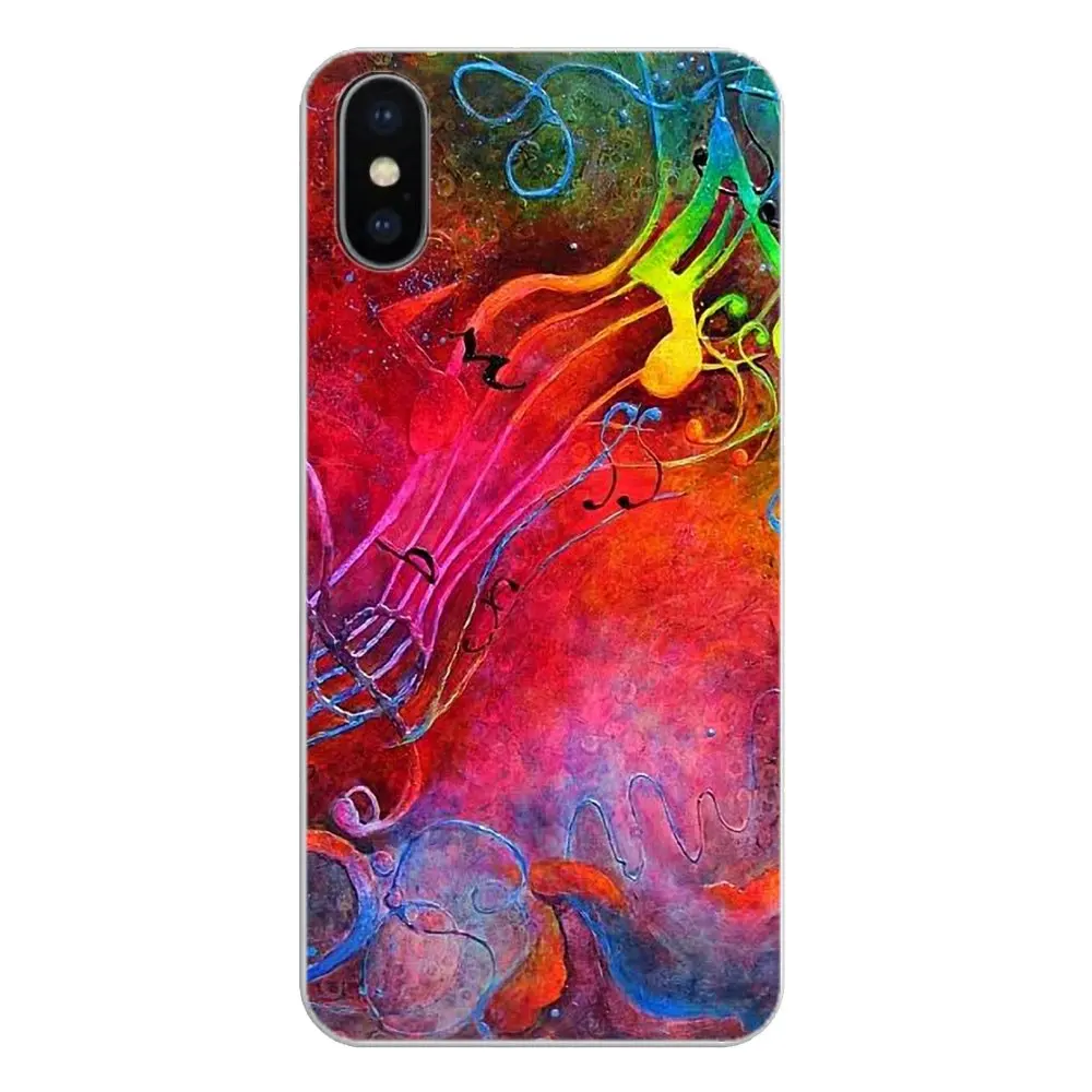 music is my life Art Pattern Print For LG G7 Q6 Q7 Q8 Q9 V30 X Power 2 3 OnePlus 3T 5T 6T Soft Transparent Shell Covers |