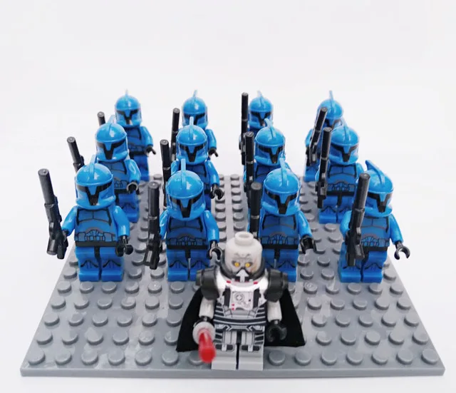 PG666 SY229 LAN 12 13 шт./лот Star Wars Rebels Storm Trooper 7668 Shadow clone Trooper Дарт Вейдер игрушка fig совместимый - Цвет: PG666 SY229 LAN 12