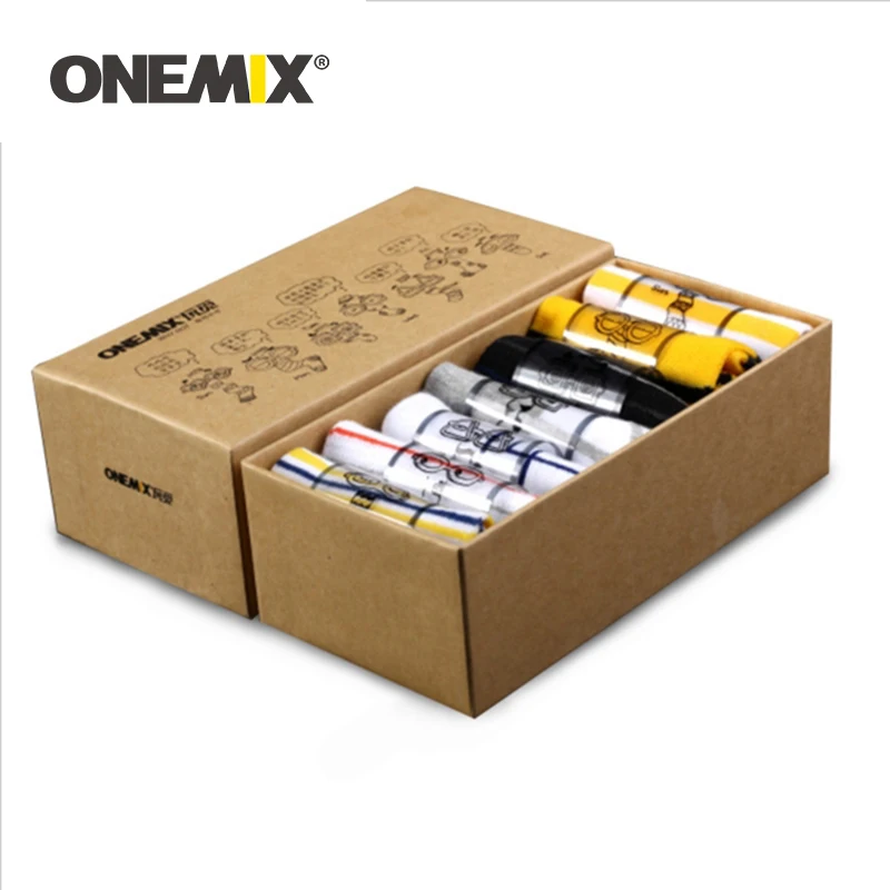 ONEMIX мужские недели спортивные носки беговые Чистый хлопок носки 7 пар/лот 7 дней носить для улицы Баскетбол Calcetines Ciclismo