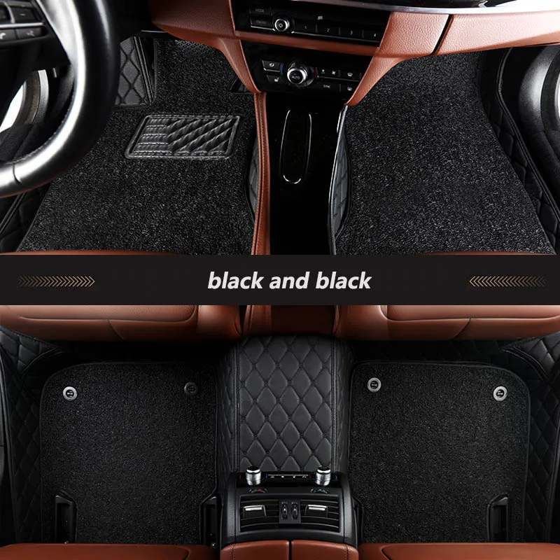 Kalaisike пользовательские автомобильные коврики для Jaguar все модели F PACE XJL XEL XF XE TYPE XK