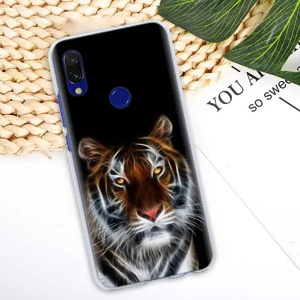 04 Большой лев тигр Животные чехол для Xiaomi Redmi Note 7 Pro 7 6 5 плюс 5A 6A 4X S2 GO Pocophone F1 Футляр для телефона - Цвет: 04