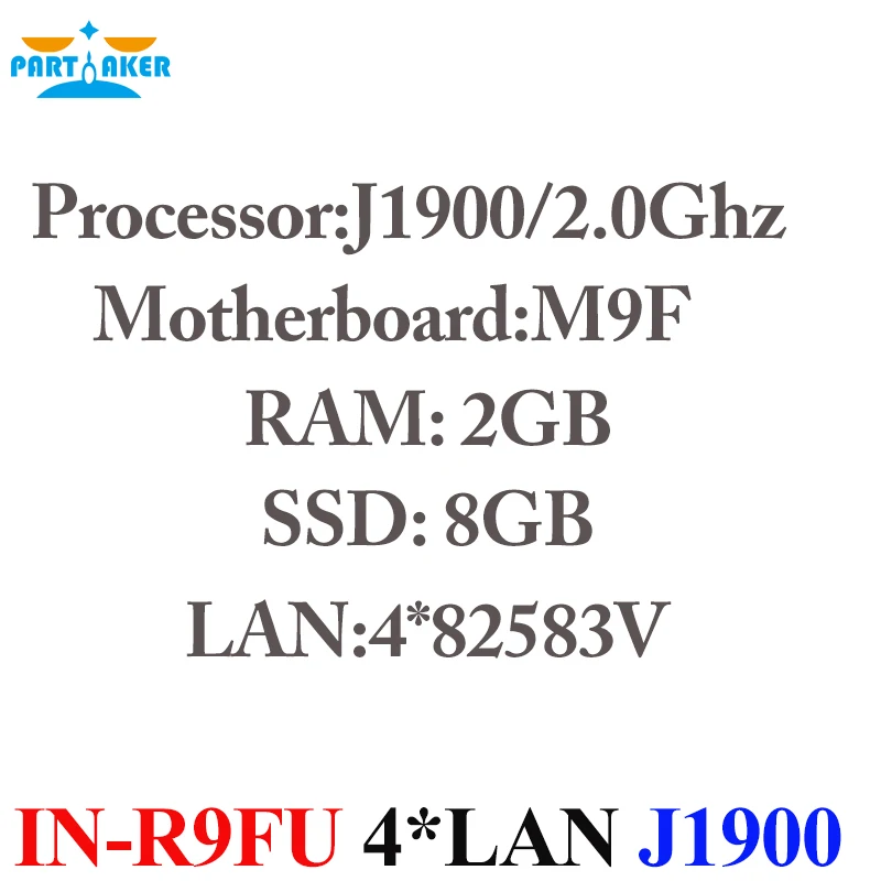 Причастником Intel J1900 Virus Firewall с 4 LAN 1 VGA COM 2 USB Pfsense маршрутизацией | Компьютеры и офис