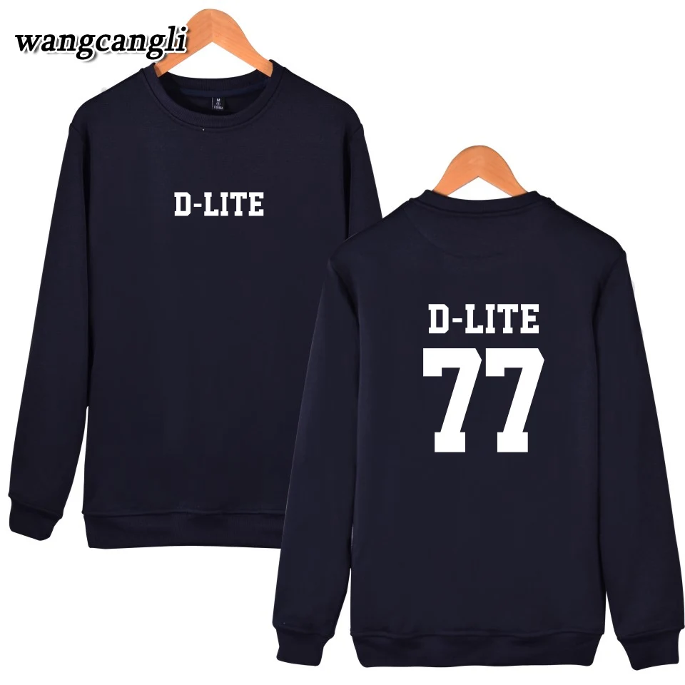Толстовка BIGBANG G Dragon свитшоты для женщин и мужчин новинка D Lite Kpop корейский свитшот