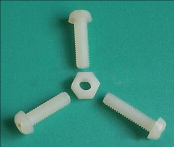 Нейлоновый полукруглый болт/изоляционная пластиковая гайка M4 * 25 100 шт.|screw guage|screw