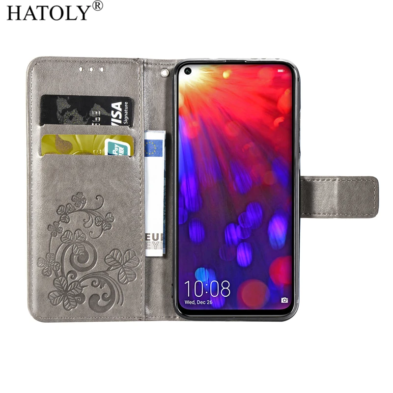 Чехол для Huawei Honor View 20 чехол с откидной крышкой кожаный кошелек сумка 20|Бамперы| |