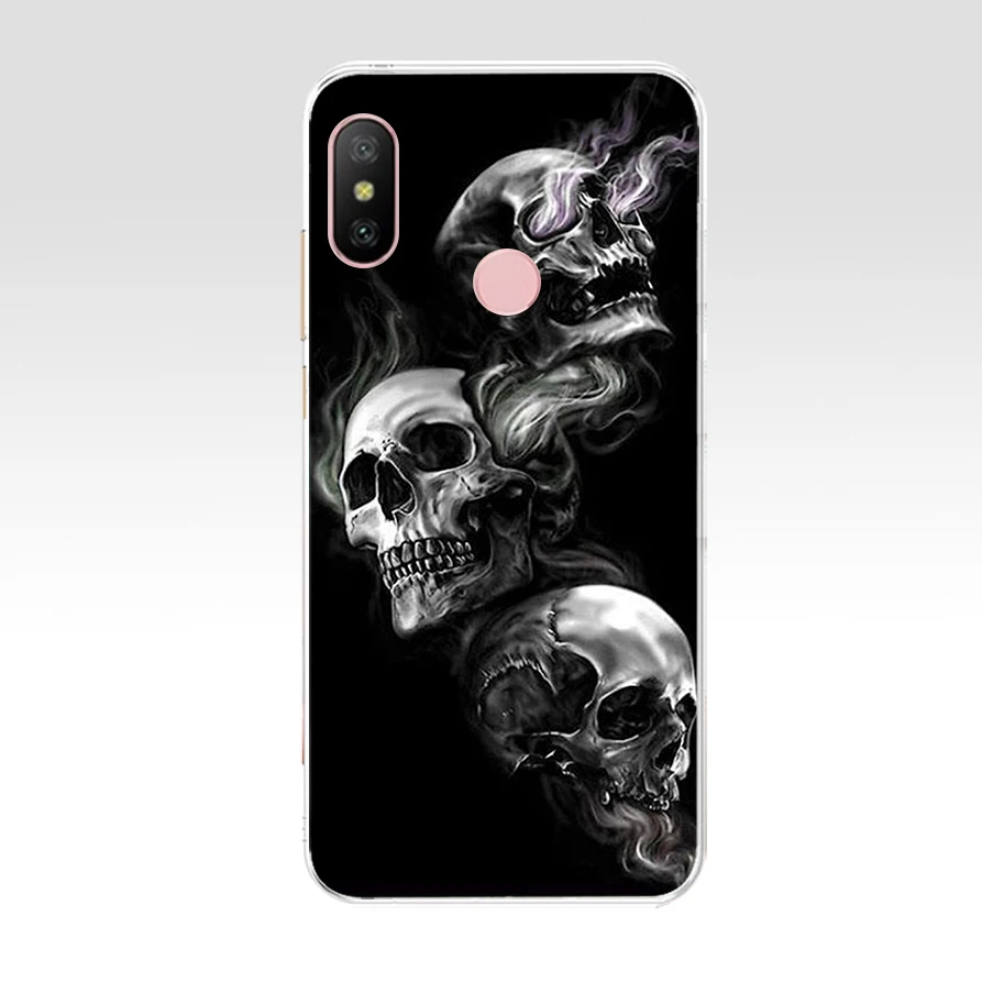 51 K силиконовый чехол для Xiaomi mi A2 LITE, чехол с полной защитой, мягкая задняя крышка из ТПУ, чехол для телефона s для Xio mi A2 LITE, бампер - Цвет: 51