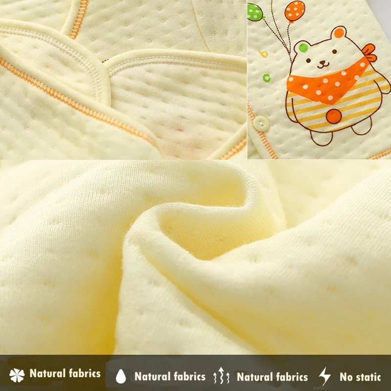 7pcs/set Newborn clothes Cotton baby girl Set Warm Tops hat Pants infant boy gift set tracksuits underwear outfit | Детская одежда и