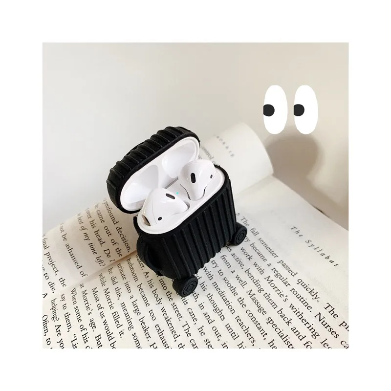 Подходит для Apple AirPods мультфильм беспроводной Bluetooth чехол гарнитуры силиконовый