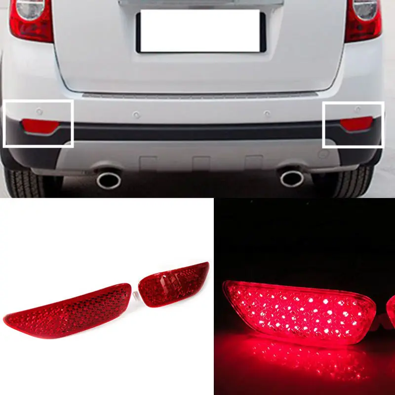 For Chevrolet Captiva 2008-2011 2PCS Rear Fog lamp bumper Replacement | Автомобили и мотоциклы