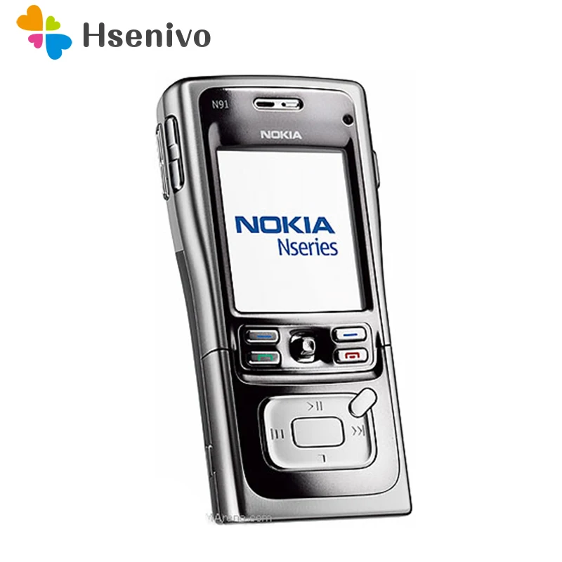 Nokia n91 отремонтированы разблокированный оригинальный N91 8 ГБ 4 мобильный телефон