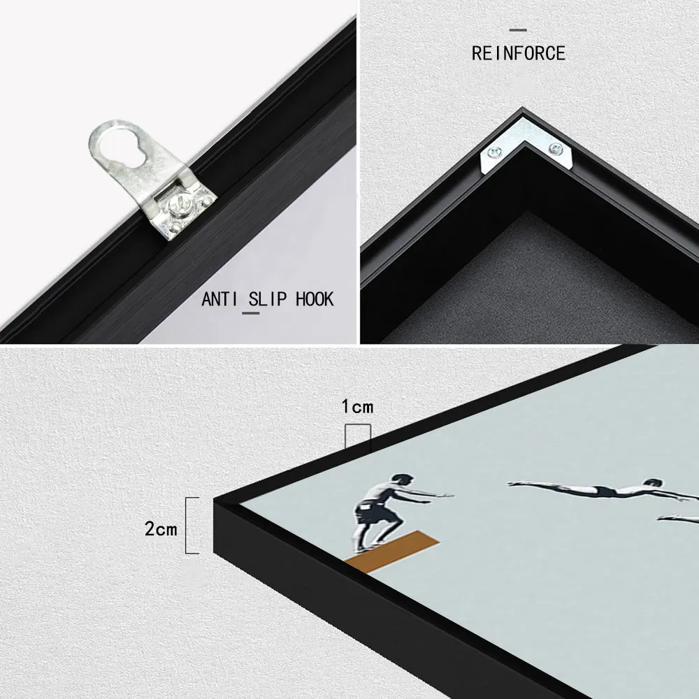 Абстрактный сюрреалистический стиль декоративные картины прыгающие в кубок