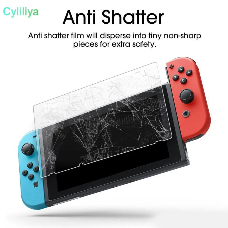Для Nintendo Switch закаленное стекло HD защита экрана от царапин 100 шт./лот|Защитные