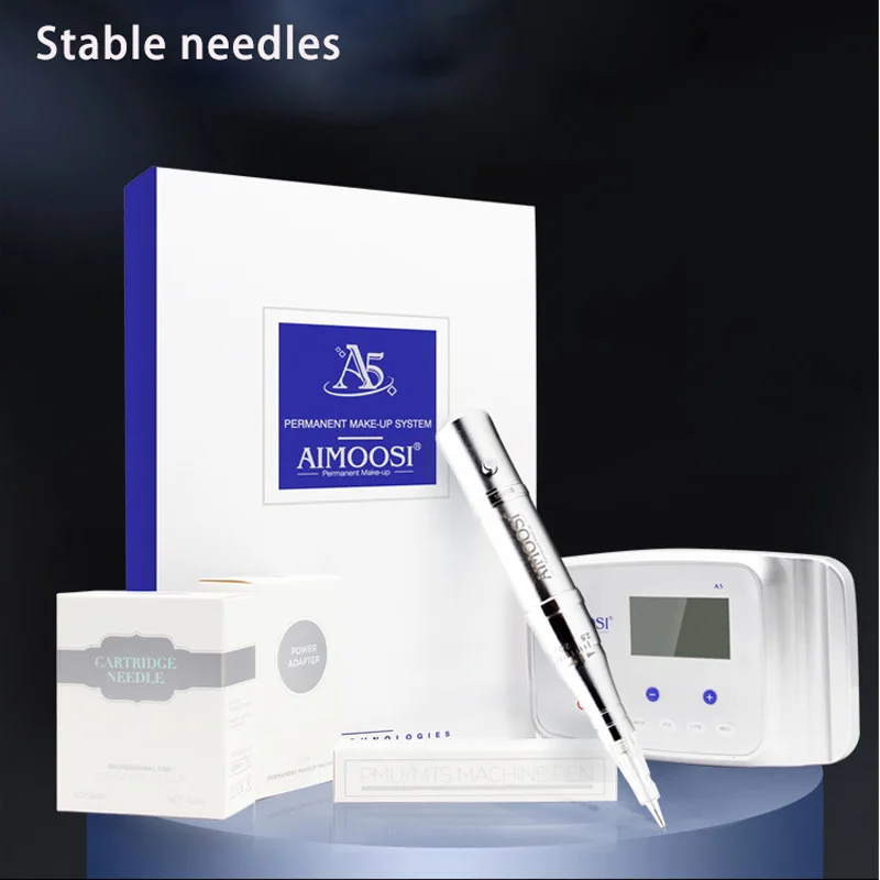 Тату машина корейский Полупостоянный инструмент вышивка туман бровей подводка