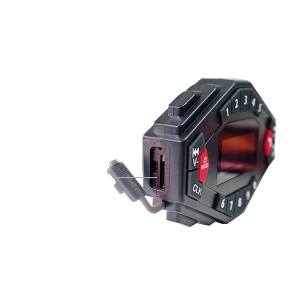 2.1A Multifunctional Motorcycle Blue Tooth Music Audio Speaker With LCD Screen Player Clock Moto Speaker LCD Screen Charger