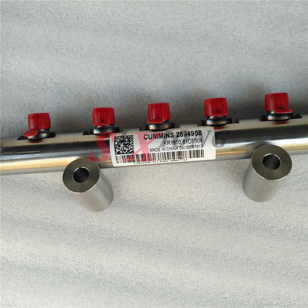 2894958 части дизельного двигателя Common Rail труба Топливная рейка для Cummins ISZ