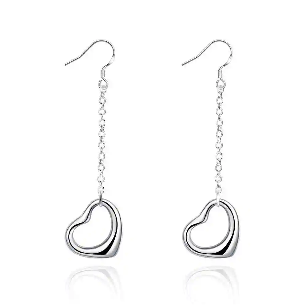 Простой модный стиль с серебряным покрытием теплые серьги ювелирные мужские 2016