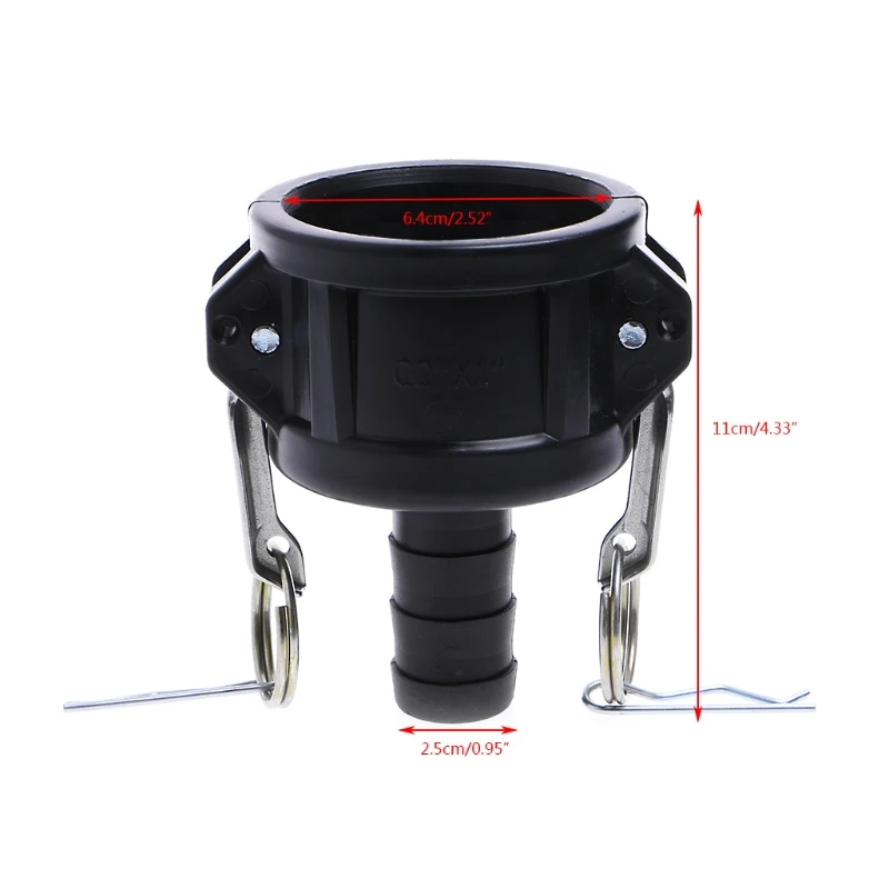 275 330 галлонов IBC Tote Tank дренажный адаптер 2 &quotCam Lock To 1&quot садовый шланг|1 hose adapter|ibc