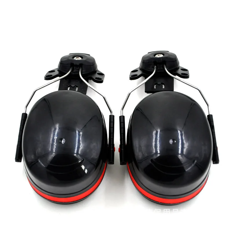 Black And Red Высокое качество работы анти-шум наушники для безопасности шлем ушной протектор для дерева аэропорт завод Защита слуха - Цвет: Black And Red