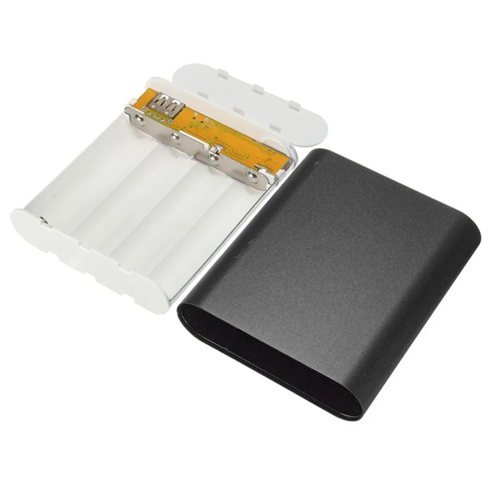 5V 1A USB 4X 18650 12000mah внешний аккумулятор комплект зарядное устройство DIY коробка для