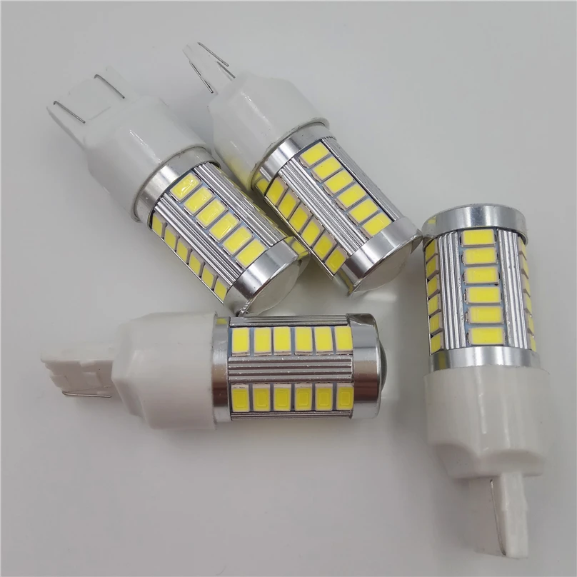 4 шт. Автомобильные светодиодные лампы T20 7440 7443 W21 WY21W 5630 5730 smd|car light|bulb ledbulb led t20 |