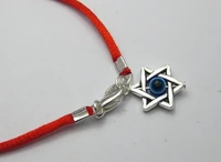 20 red string kabbalah blue eye star of david charms good luck bracelets