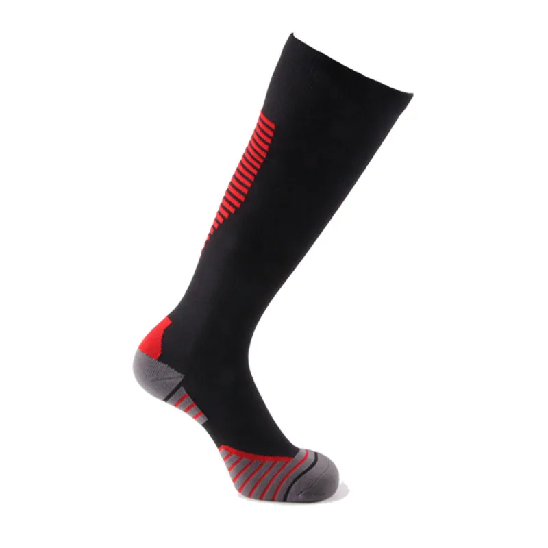 1 pairs Red Компрессионные носки Для мужчин и Для женщин 20-30 мм, медсестер, перелет и беременности и родам Беременность и уменьшить дискомфорт и отек носки - Цвет: 1 pairs Red