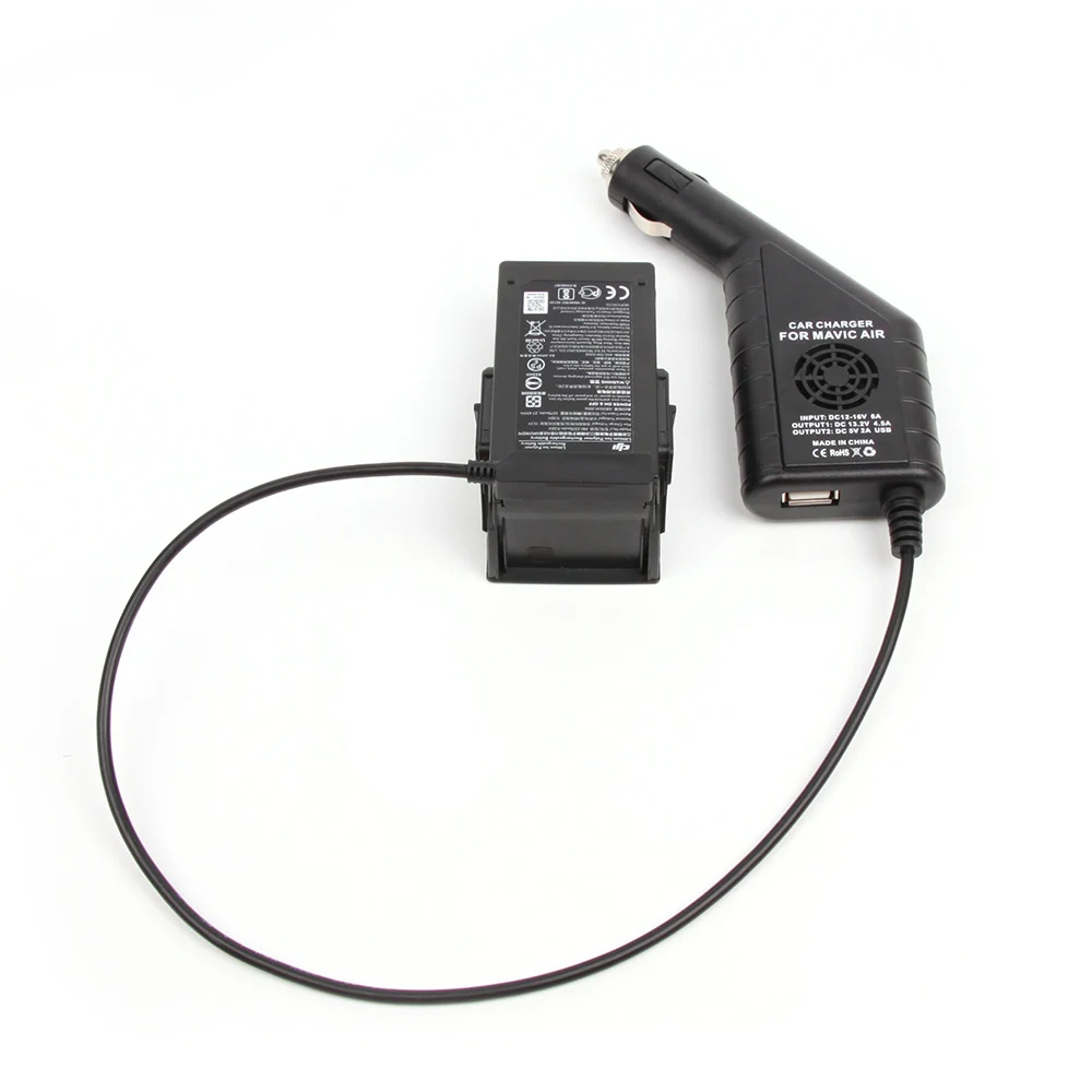 Автомобильное зарядное устройство с дистанционным управлением USB портом 2 в 1 для