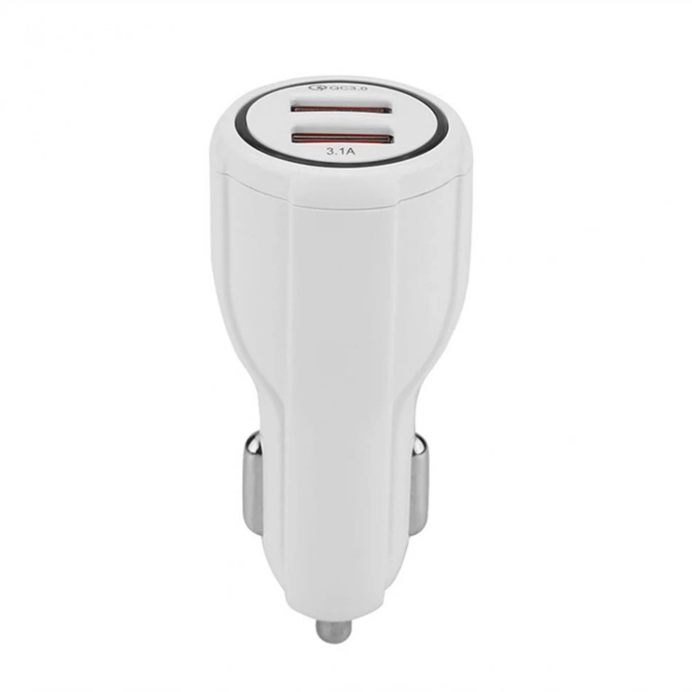 Новый двойной USB автомобильный прикуриватель зарядное устройство доставка