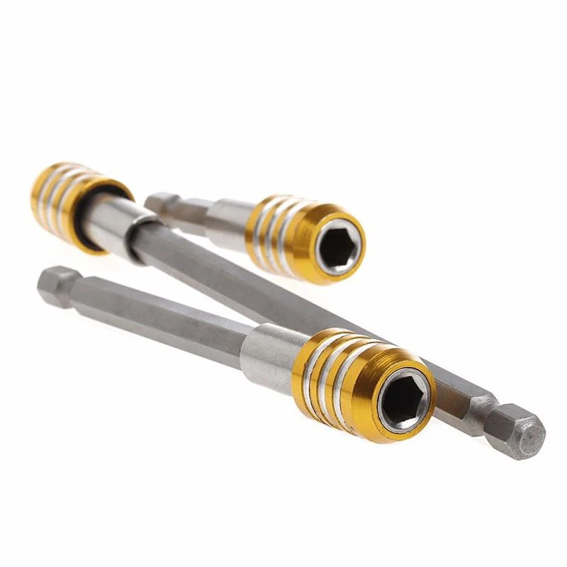 

3PCS New 60/100/150mm Hex Magnetic Screwdriver Self-locking Extension Bit Holder