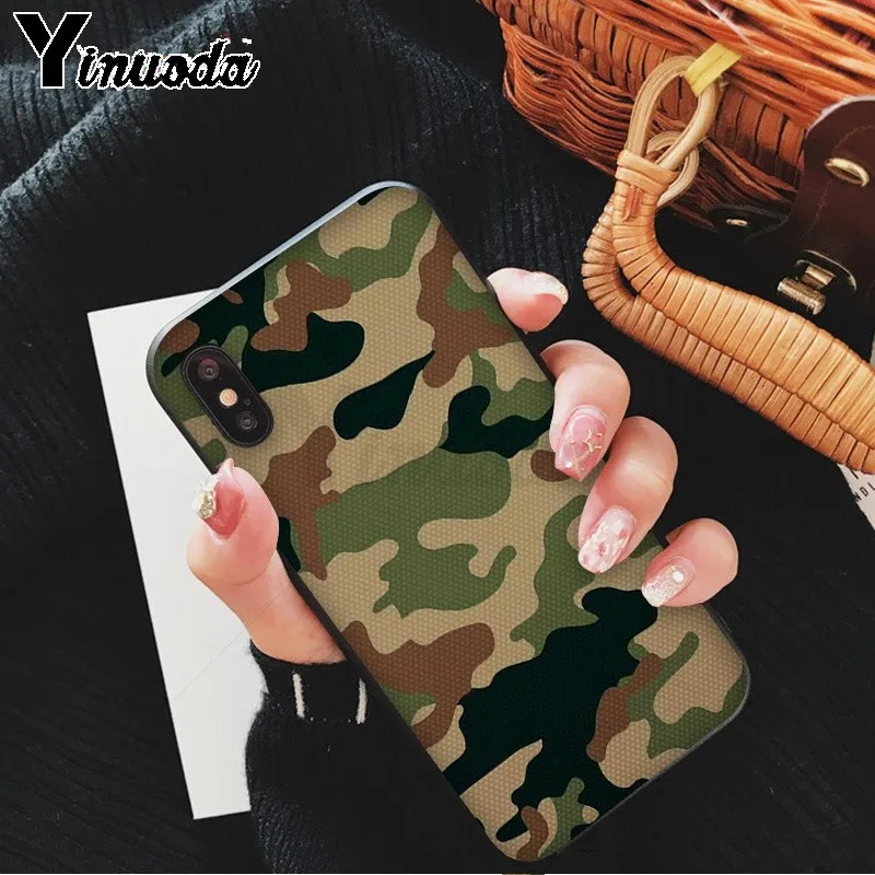 Yinuoda камуфляжный рисунок камуфляж военная армия DIY чехол для телефона оболочка