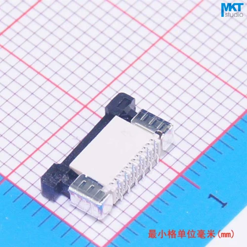 100 шт. SMD вертикальный тип 12 P/13 P 0 5 мм шаг 2 Высота разъем FPC FFC|connector pitch|connector moduleconnector